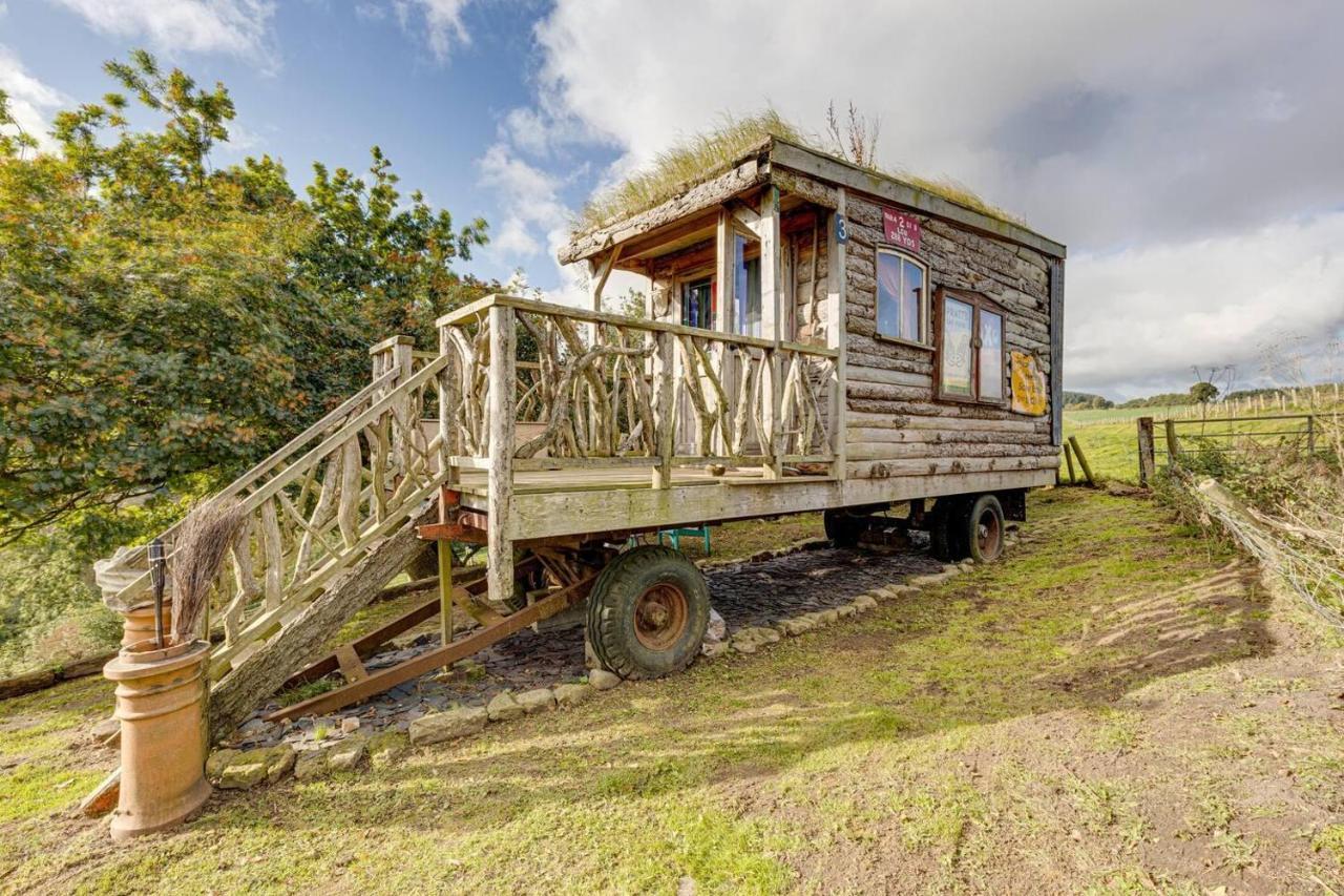 2X Double Bed - Glamping Wagon Dalby Forest Scarborough Eksteriør bilde