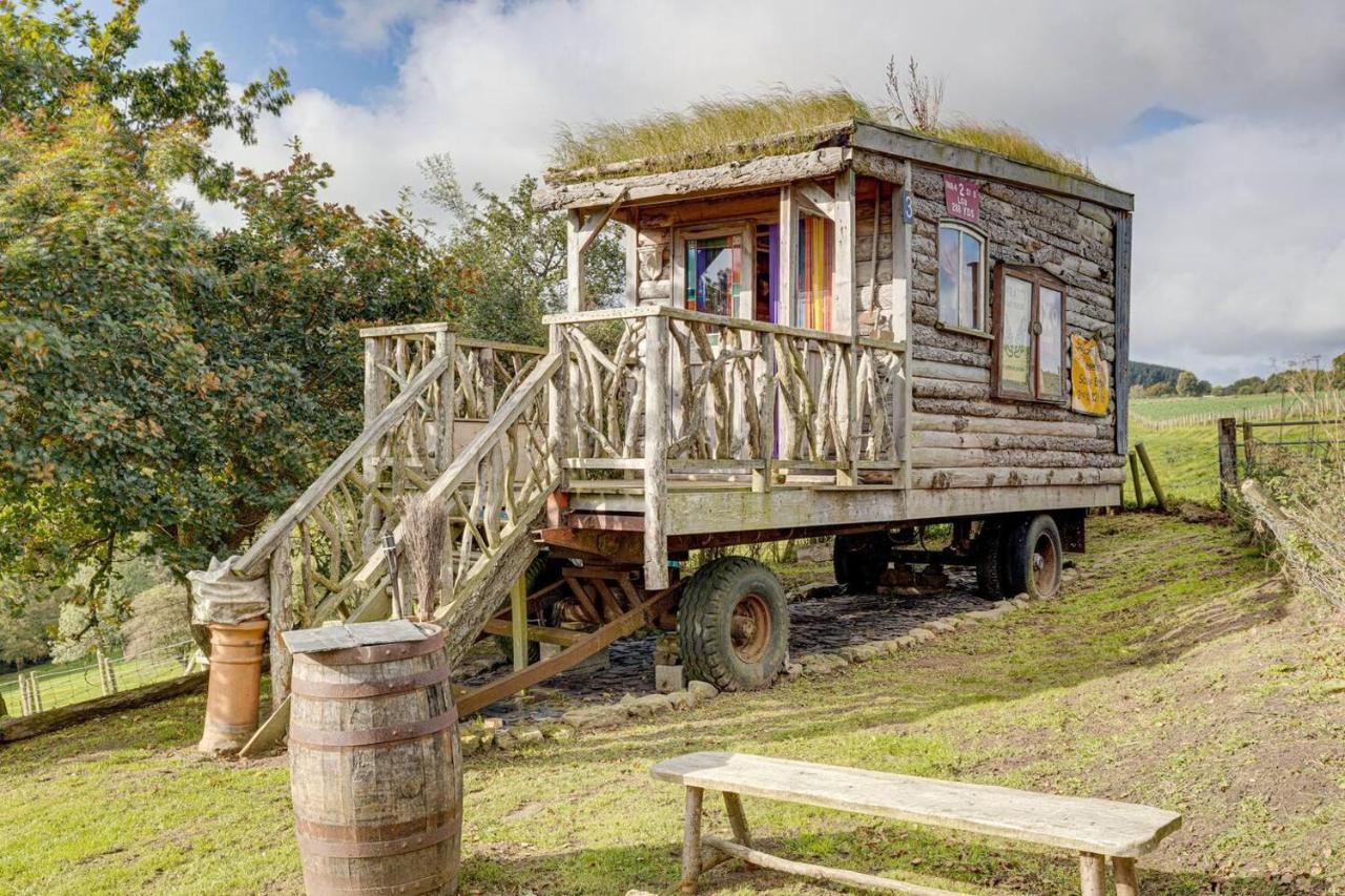 2X Double Bed - Glamping Wagon Dalby Forest Scarborough Eksteriør bilde